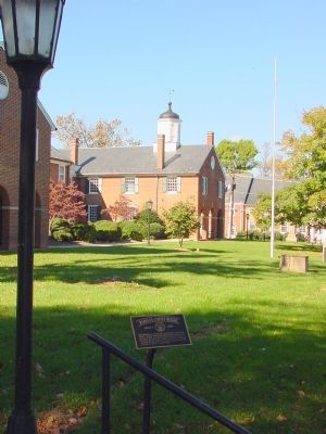Marker and Courthouse. Click for full size. Marker and Courthouse image. Click for full size.
