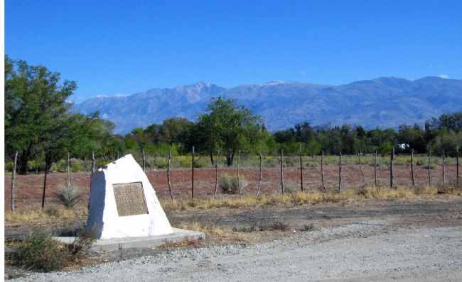 San Francis Ranch Marker. Click for full size. San Francis Ranch Marker image. Click for full size.