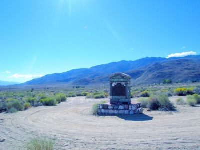 Bishop Creek Battleground Marker. Click for full size. Bishop Creek Battleground Marker image. Click for full size.