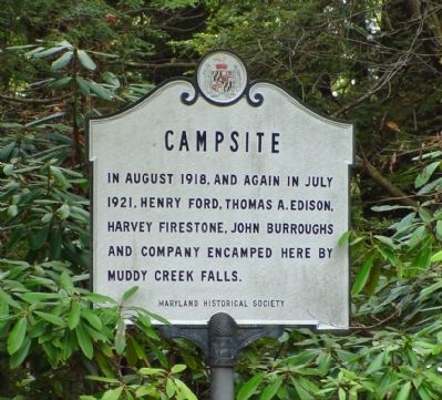 Campsite Marker. Click for full size. Campsite Marker image. Click for full size.