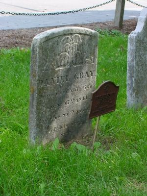 Daniel Gray Departed This Life Jan'ry 17th 1844 in the 81st Year of His Age image. Click for full size.