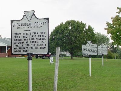 Three Markers At the County Line image, Touch for more information