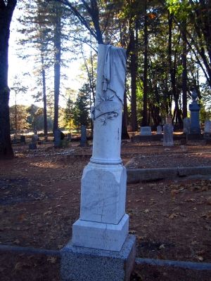 Taylor Tombstone image. Click for full size.