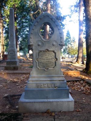 Powell Tombstone image. Click for full size.