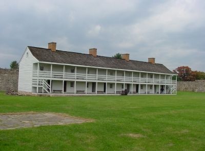 Inside Fort Frederick image. Click for full size.