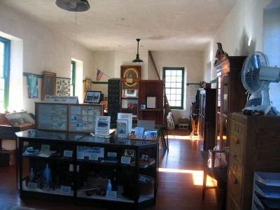 Griffith Quarry Museum (through the window). Click for full size. Griffith Quarry Museum (through the window) image. Click for full size.