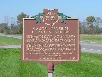 Major General Charles Griffin Marker image. Click for full size.