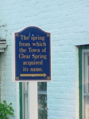 Clear Spring Marker image. Click for full size.