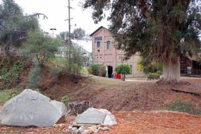 Original Folsom Hydroelectric Plant Marker image. Click for full size.