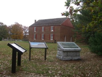 Battle of Salem Church and two related markers. Click for full size. Battle of Salem Church and two related markers image. Click for full size.