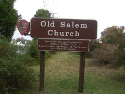 Old Salem Church. Click for full size. Old Salem Church image. Click for full size.