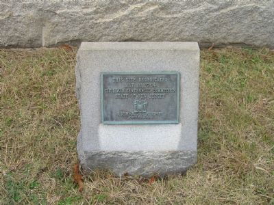 Rededication of 23rd Regt., N. J. Vols. Marker image. Click for full size.