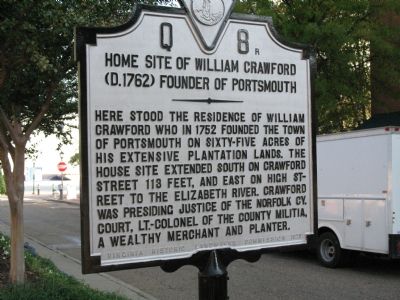Home Site of William Crawford Marker. Click for full size. Home Site of William Crawford Marker image. Click for full size.