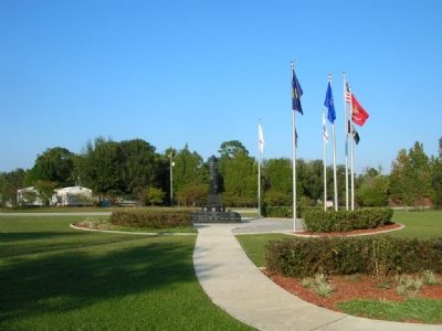 Bicentennial Park War Memorial Marker image. Click for full size.