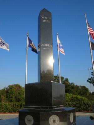 Bicentennial Park War Memorial Marker image. Click for full size.