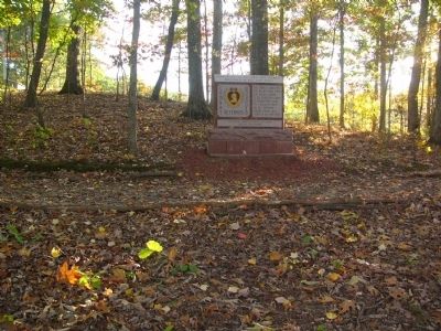 Purple Heart Memorial Marker. Click for full size. Purple Heart Memorial Marker image. Click for full size.