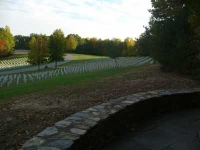 The View from the Edson's Raiders Marker. Click for full size. The View from the Edson's Raiders Marker image. Click for full size.