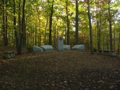 Fourth Marine Division Association Memorial Marker. Click for full size. Fourth Marine Division Association Memorial Marker image. Click for full size.
