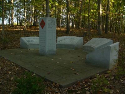 Fourth Marine Division Association Memorial Marker. Click for full size. Fourth Marine Division Association Memorial Marker image. Click for full size.