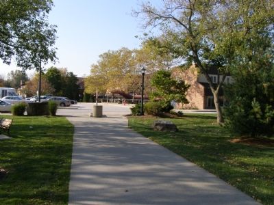 Berea Commons seen behind the marker. Click for full size. Berea Commons seen behind the marker image. Click for full size.