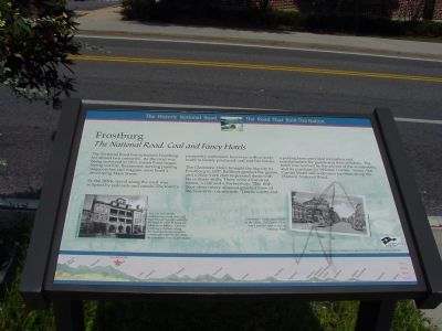 Frostburg Marker. Click for full size. Frostburg Marker image. Click for full size.