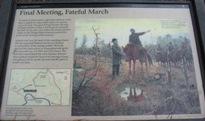 Final Meeting, Fateful March Marker. Click for full size. Final Meeting, Fateful March Marker image. Click for full size.