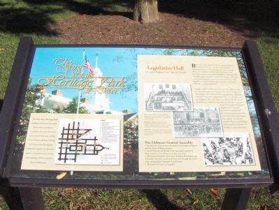 The First State Heritage Park at Dover Marker. Click for full size. The First State Heritage Park at Dover Marker image. Click for full size.