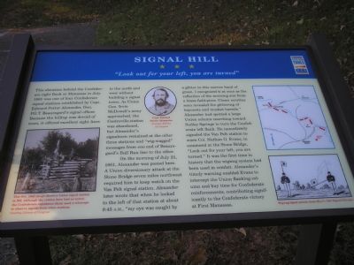 Signal Hill Marker image. Click for full size.