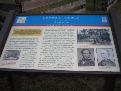 Bennet Place - The End of the War image. Click for full size.