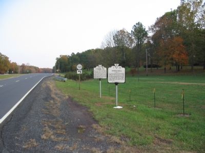 Two Markers at Germanna Ford image. Click for full size.