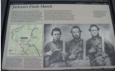 Jackson's Flank March Marker image. Click for full size.