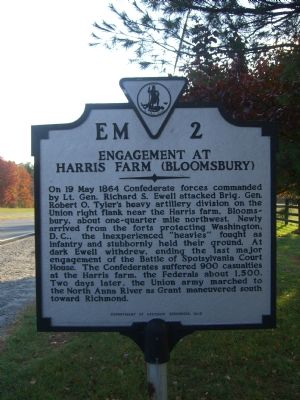 Engagement at Harris Farm (Bloomsbury) Marker image. Click for full size.