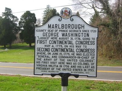 Marlborough Marker image. Click for full size.