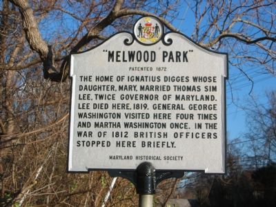 "Melwood Park" Marker image. Click for full size.