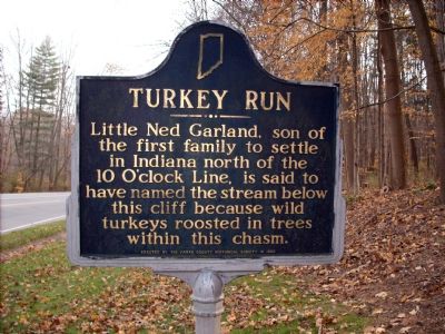 Turkey Run Marker image. Click for full size.