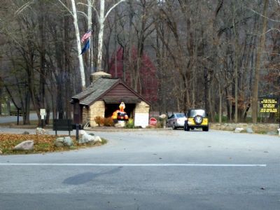 Entrance to Turkey Run State Park image. Click for full size.