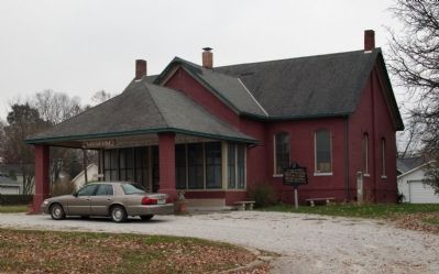 Parke County Museum and Marker image. Click for full size.