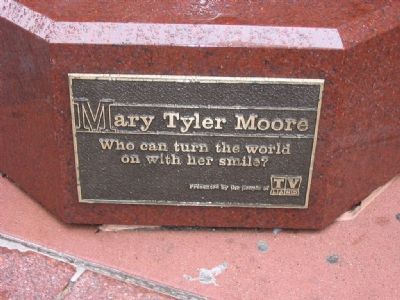 Plaque on Statue. Click for full size. Plaque on Statue image. Click for full size.
