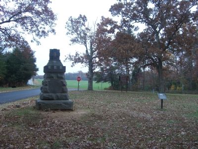 The Death of Sedgwick Marker is on the right.. Click for full size. The Death of Sedgwick Marker is on the right. image. Click for full size.