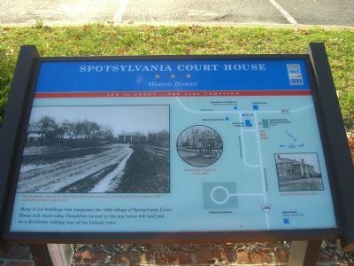 Spotsylvania Court House Marker. Click for full size. Spotsylvania Court House Marker image. Click for full size.