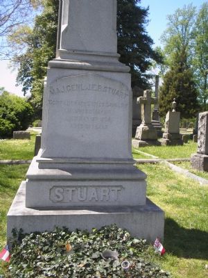 Grave of JEB Stuart image. Click for full size.