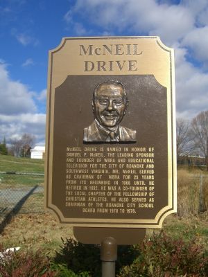 McNeil Drive Marker image. Click for full size.