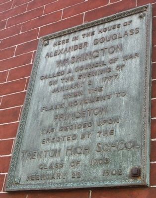 House of Alexander Douglass Marker. Click for full size. House of Alexander Douglass Marker image. Click for full size.