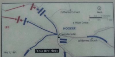 Chancellorsville Intersection Map. Click for full size. Chancellorsville Intersection Map image. Click for full size.