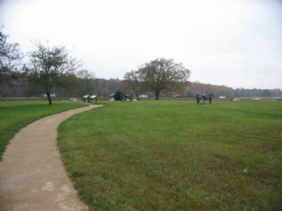 Driving Tour Stop Three at the Chancellorsville House Site image. Click for full size.