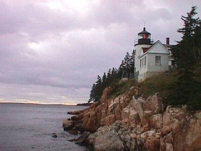 Bass Harbor Head Light. Click for full size. Bass Harbor Head Light image. Click for full size.