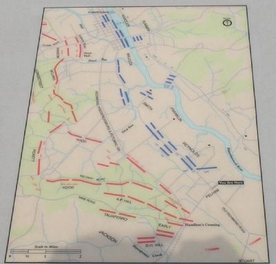Detail of Battle of Frederickburg Battle Map image. Click for full size.
