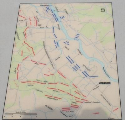 Detail of Battle of Frederickburg Battle Map. Click for full size. Detail of Battle of Frederickburg Battle Map image. Click for full size.