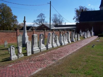 Wicomico Presbyterian Cemetery. Click for full size. Wicomico Presbyterian Cemetery image. Click for full size.