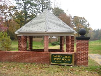 Barren Creek Spring House. Click for full size. Barren Creek Spring House image. Click for full size.